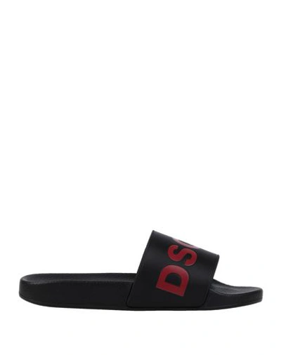 Shop Dsquared2 Sandals In Black