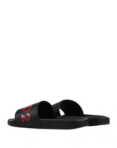 Shop Dsquared2 Sandals In Black