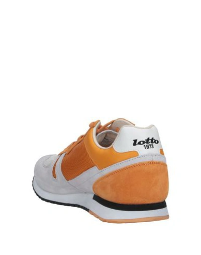 Shop Lotto Leggenda Sneakers In Orange