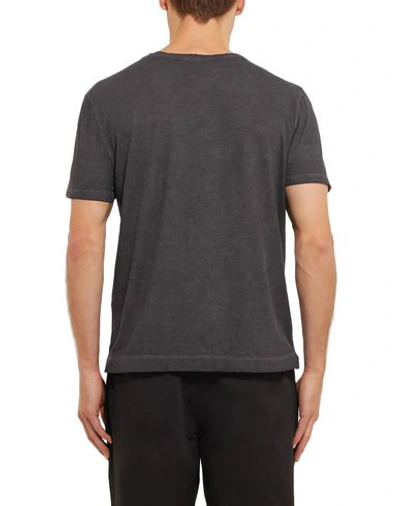 Shop Massimo Alba T-shirts In Steel Grey