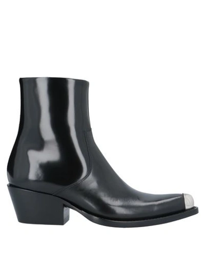 Shop Calvin Klein 205w39nyc Ankle Boot In Black