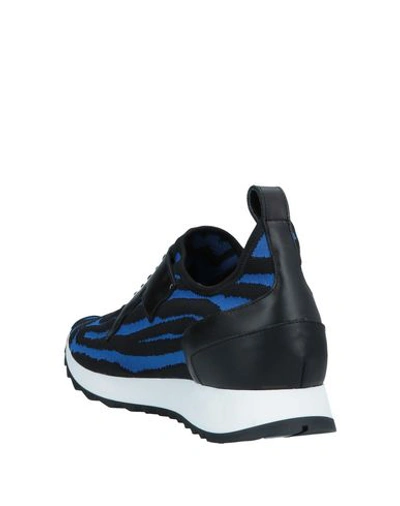 Shop Just Cavalli Sneakers In Bright Blue