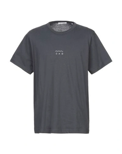 Shop Our Legacy T-shirt In Steel Grey