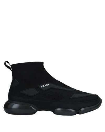 Shop Prada Sneakers In Black