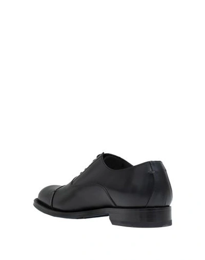 Shop Pollini Laced Shoes In Black