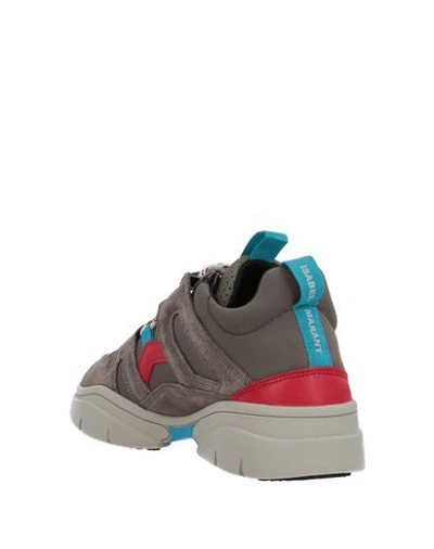 Shop Isabel Marant Sneakers In Grey