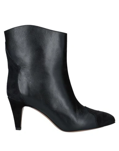 Shop Isabel Marant Ankle Boot In Black