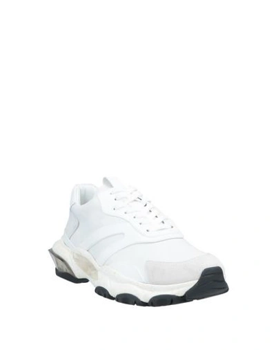 Shop Valentino Garavani Man Sneakers White Size 10 Soft Leather