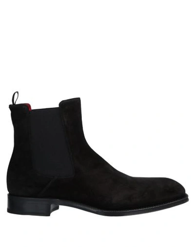 Shop Alexander Mcqueen Ankle Boots In Black