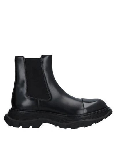 Shop Alexander Mcqueen Boots In Black