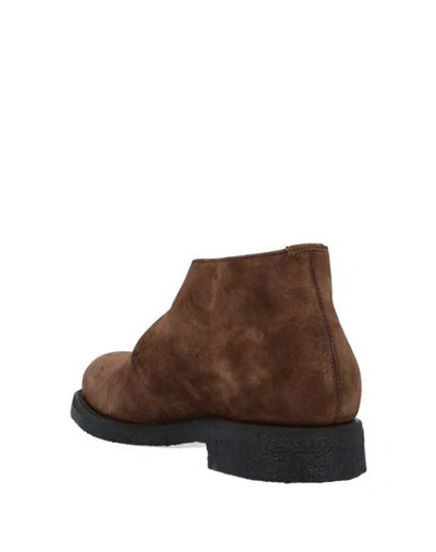 Shop Green George Boots In Brown