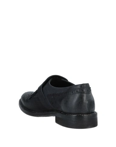 Shop Alberto Guardiani Loafers In Black