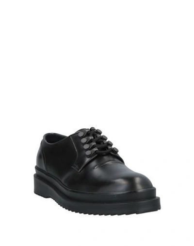 Shop Oamc Laced Shoes In Black