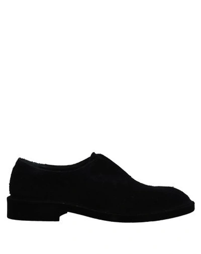 Shop Maison Margiela Loafers In Black