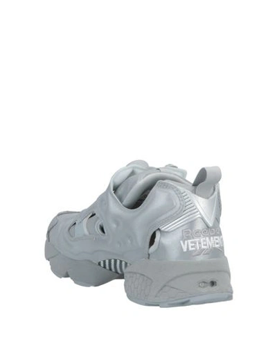 Shop Reebok X Vetements Sneakers In Grey