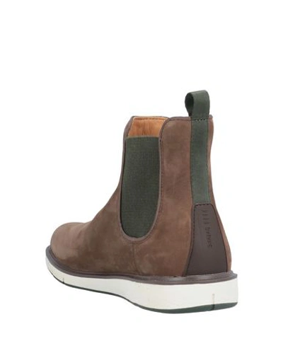 Shop Swims Ankle Boots In Dark Brown