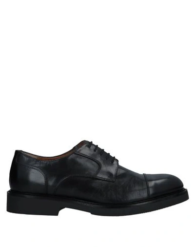 Shop Dama Laced Shoes In Black