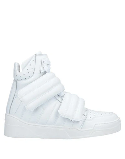 Shop Les Hommes Sneakers In White