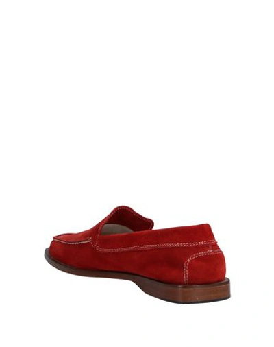 Shop Ortigni Loafers In Red