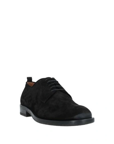 Shop Elia Maurizi Laced Shoes In Black
