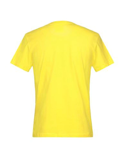 Shop Cheap Monday T-shirt In Yellow