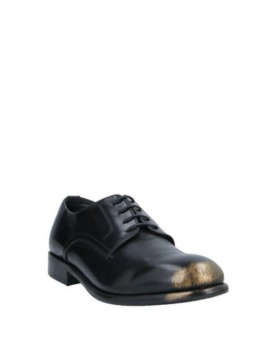Shop Pawelk's Laced Shoes In Dark Brown