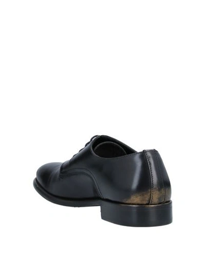 Shop Pawelk's Laced Shoes In Dark Brown