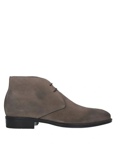 Shop Ortigni Boots In Grey