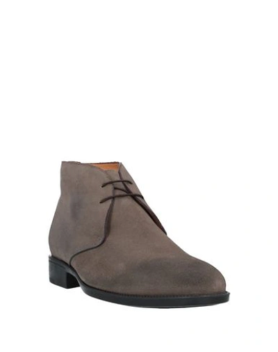 Shop Ortigni Boots In Grey