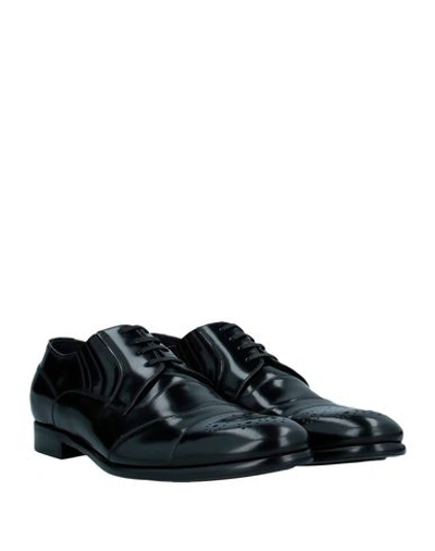 Shop Dolce & Gabbana Laced Shoes In Black