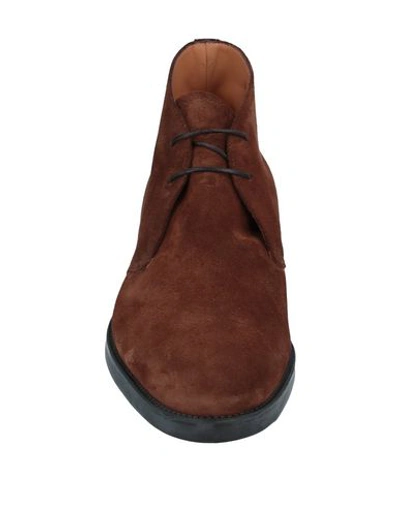 Shop Fabi Boots In Brown