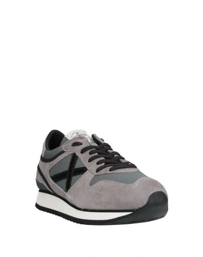 Shop Munich Sneakers In Grey