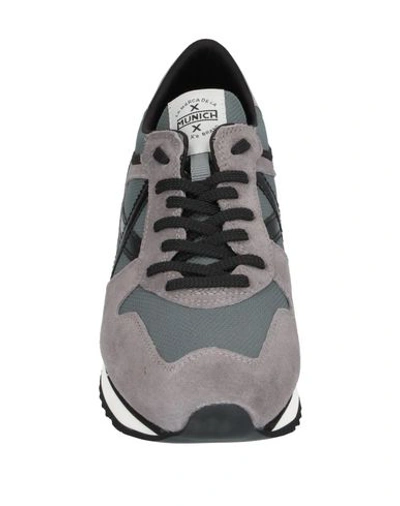 Shop Munich Sneakers In Grey