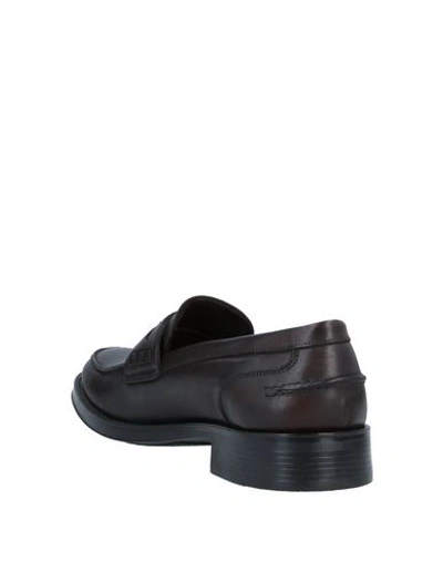 Shop Anderson Loafers In Dark Brown