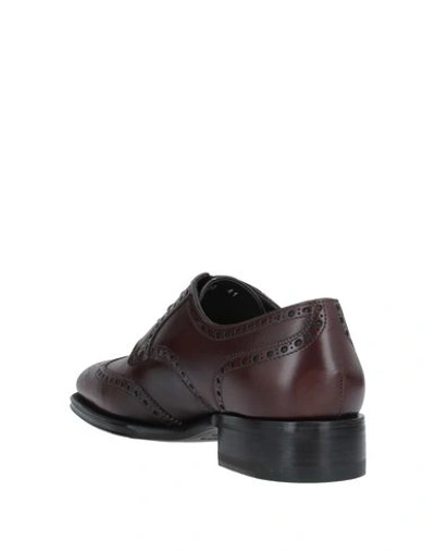 Shop Dsquared2 Laced Shoes In Dark Brown