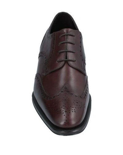 Shop Dsquared2 Laced Shoes In Dark Brown