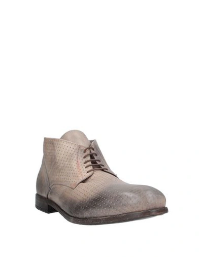 Shop Pawelk's Laced Shoes In Light Grey