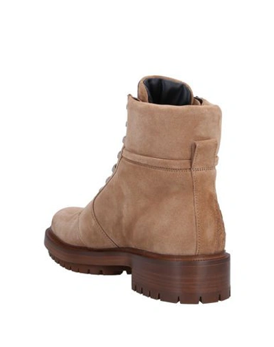 Shop Balmain Boots In Camel