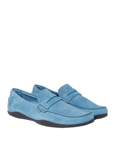 Shop Harrys Of London Loafers In Turquoise