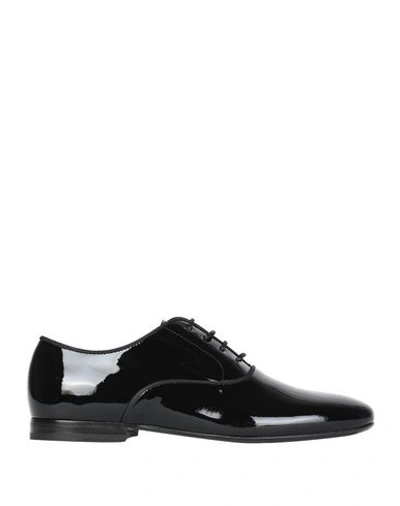 Shop Lanvin Lace-up Shoes In Black