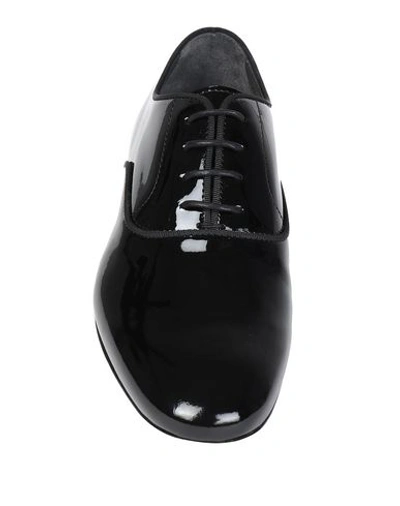 Shop Lanvin Lace-up Shoes In Black