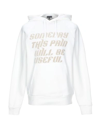 Shop Lanvin Sweatshirts In White