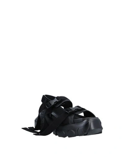 Shop Rick Owens Sandals In Black