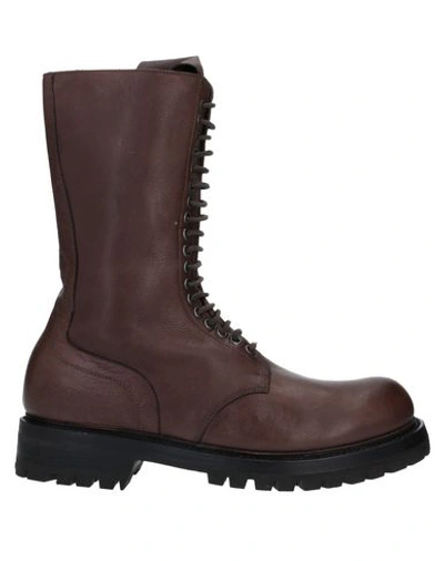 Shop Rick Owens Boots In Cocoa