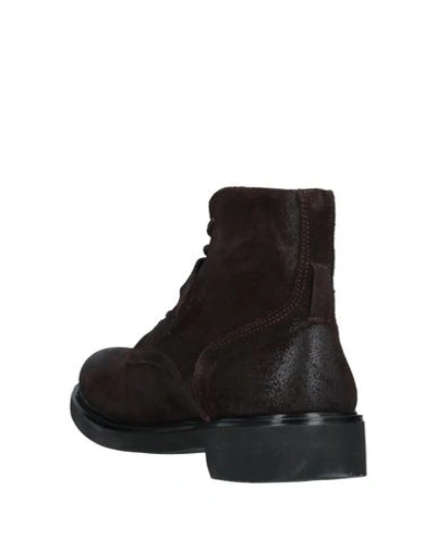 Shop Daniele Alessandrini Boots In Dark Brown