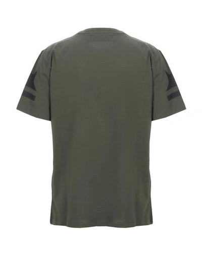 Shop Hydrogen T-shirts In Military Green