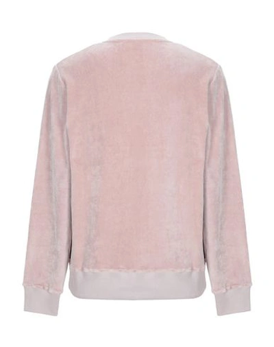Shop Wesc Sweatshirt In Pastel Pink