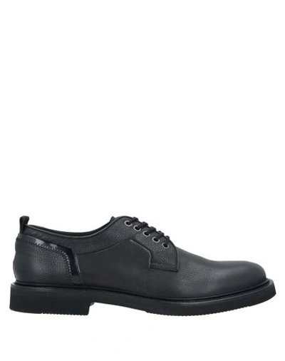 Shop Bruno Bordese Laced Shoes In Black