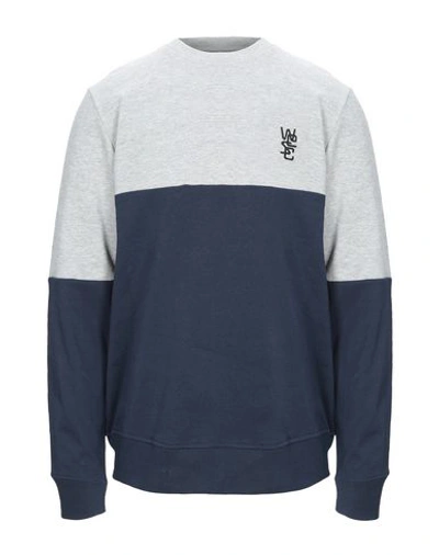 Shop Wesc Sweatshirt In Light Grey