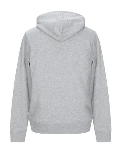 Shop Wesc Hooded Sweatshirt In Light Grey